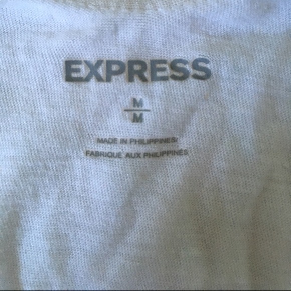 Express White Crop Top - Picture 5 of 6